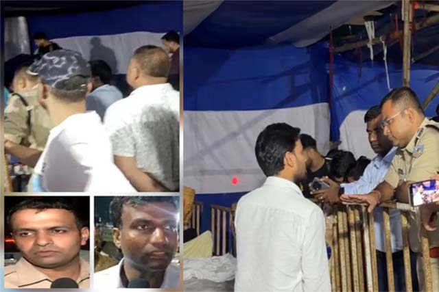 आधी रात जयपाल सिंह स्टेडियम पहुंचे प्रशासनिक अधिकारी, छात्रों में बढ़ा तनाव, भाजपा ने उठाए सवाल