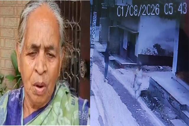 मॉर्निंग वॉक पर निकली महिला से साेने की चेन की छिनतई