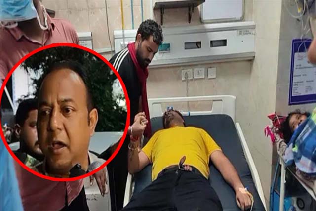 पुलिस और अभ्यर्थियों के बीच फिर हुआ संघर्ष, धक्का-मुक्की के बीच बेहोश हुए छात्र नेता, छात्रों पर पुलिस ने किया लाठीचार्ज