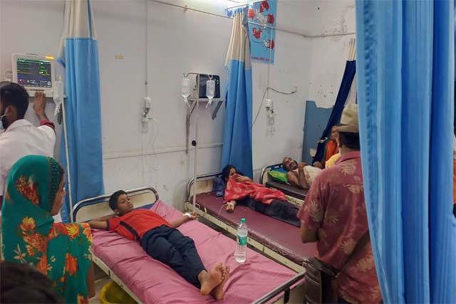 जंगली खुखड़ी खाने से चार बच्चे और महिला बीमार