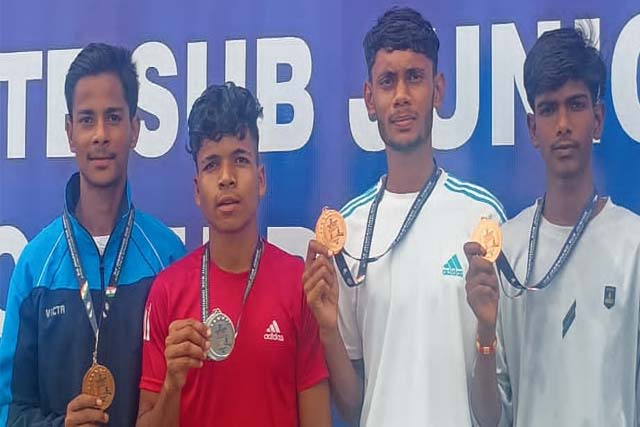एथलेटिक्स प्रतियोगिता में खूंटी के खिलाड़ियों का शानदार प्रदर्शन, चार ने जीते पदक