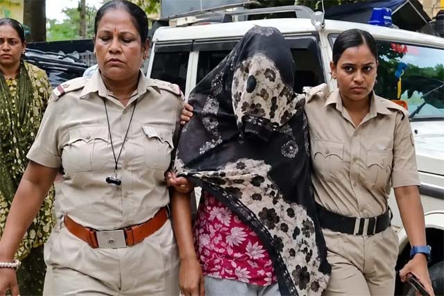संदिग्ध आतंकी हमीम मंडल की माशूका को बंगाल STF ने साहिबगंज से किया गिरफ्तार
