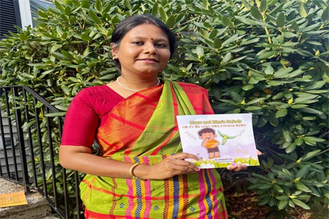 अमेरिका में रह रहीं बंदना टुडू की द्विभाषी बाल पुस्तक अंतरराष्ट्रीय संग्रह में शामिल