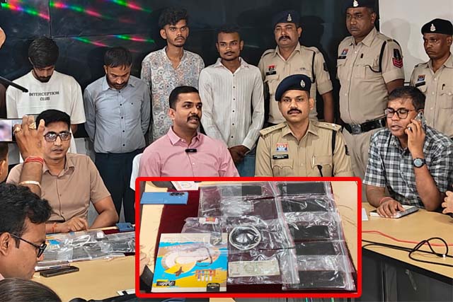 इंदिरा गांधी कृषि विवि पेपर लीक का मामला, प्रोफेसर समेत छह आरोपित गिरफ्तार