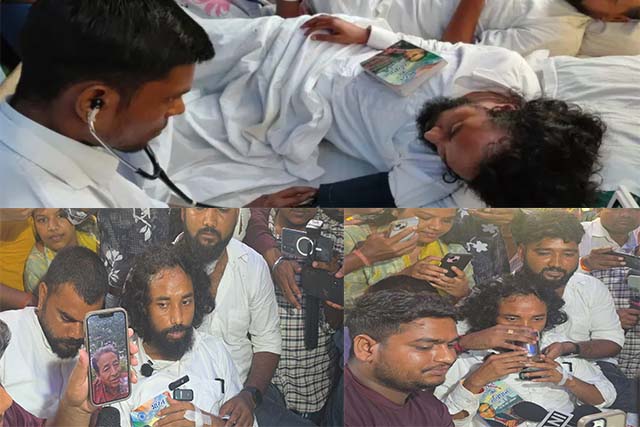 सोनम वांगचुक की अपील पर देवेंद्र नाथ महतो ने तोड़ा निर्जला अनशन, आंदोलन रहेगा जारी