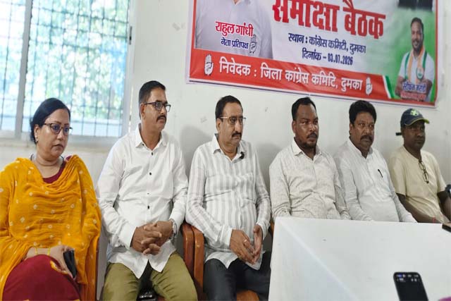 चुनाव आयोग जेन-जी से डरी हुई मोदी सरकार के इशारे पर कर रहा काम: डॉ संजय सेबेस्टियन मरांडी
