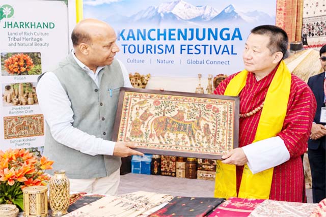 कंचनजंघा पर्यटन महोत्सव में झारखंड की समृद्ध सांस्कृतिक विरासत की अंतरराष्ट्रीय पहचान