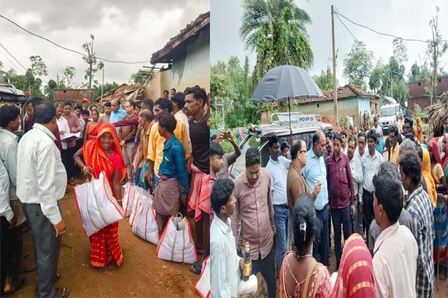 चक्रवात ने मसलिया में मचाई तबाही, 49 घर प्रभावित, एक की मौत