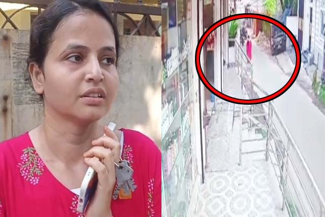 जमशेदपुर: सोनारी में महिला से चेन छिनतई, जांच में जुटी पुलिस, रिकॉर्ड हुई घटना, देखिए सीसीटीवी की फुटेज