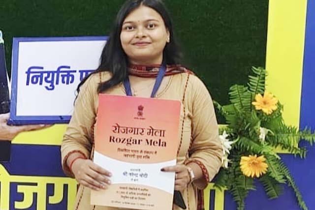 मेहनत लाई रंग, पाकुड़ की साक्षी बनीं आयकर विभाग में ऑफिस सुपरिंटेंडेंट