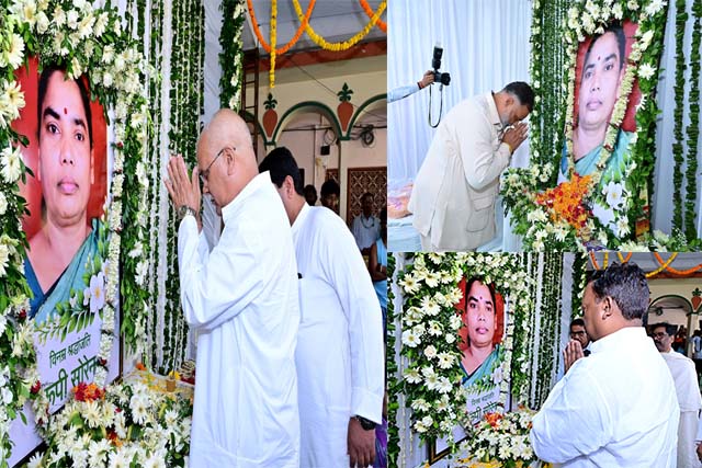 हेमंत सोरेन की मां रूपी सोरेन को श्रद्धांजलि देने पहुंचे भूपेश बघेल समेत कई नेता