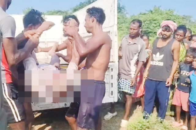 बंद पत्थर खदान में मिला युवक का शव, दोनों हाथ रस्सी से बंधे,जांच में जुटी पुलिस